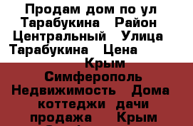 Продам дом по ул. Тарабукина › Район ­ Центральный › Улица ­ Тарабукина › Цена ­ 3 400 000 - Крым, Симферополь Недвижимость » Дома, коттеджи, дачи продажа   . Крым,Симферополь